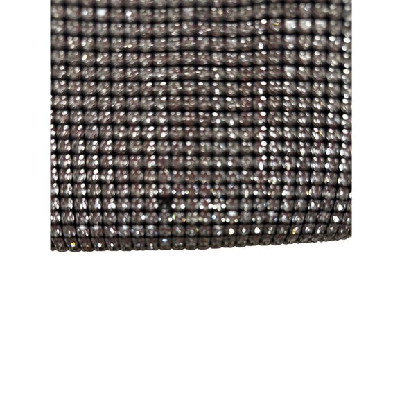 Reiss Adaline Crystal Bead Clutch Handbag Cross Body Purse Lined Vintage Style - Picture 6 of 13